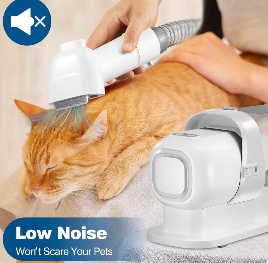 PawmazingPetâ„¢ Pet Grooming Vacuum Cleaner