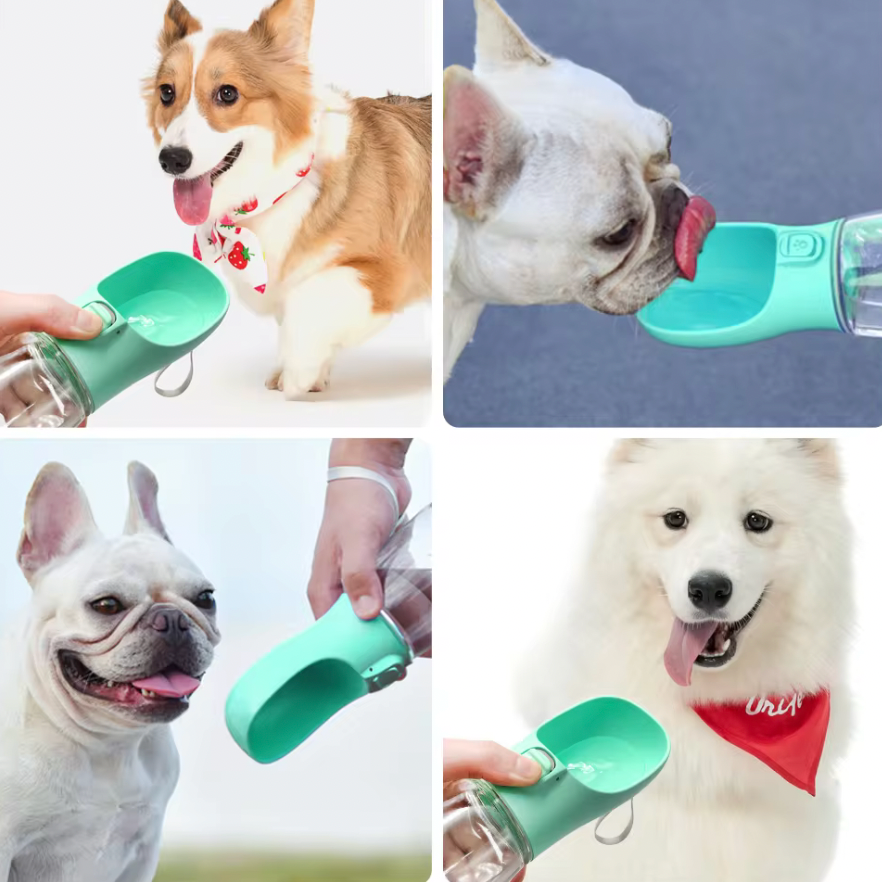 Portable Dog Water Bottle Feeder