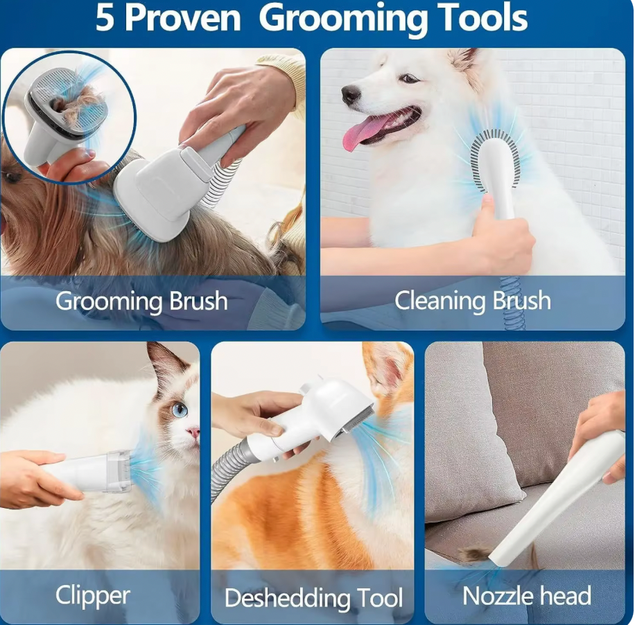 PawmazingPet™ Pet Grooming Vacuum Cleaner